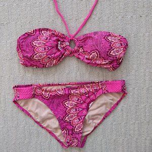 Cute pink paisley bikini